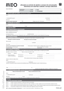 Alteração de Titularidade / Pedidos Diversos - Hi
